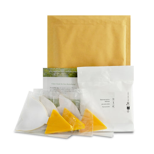 Mega Deal: 25 Mio. Steinernema feltiae Nematoden und 15 Mini-Gelbtafeln gegen Trauermücken