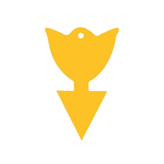 5 Mini-Gelbtafeln gegen Trauermücken und Thripse